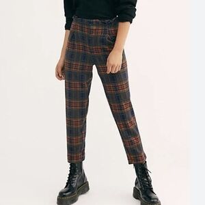 Free People Brecan Pant Blue Orange Size XS